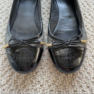 Tory Burch patent leather ballet flats